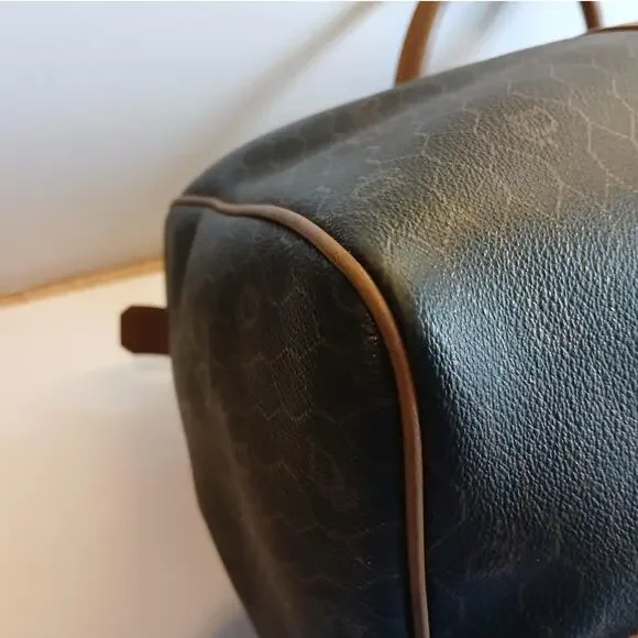 FLASH SALE Authentic Christian Dior Honeycomb Boston Medium Weekender Bag